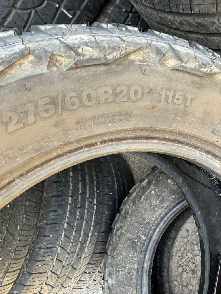 275/60R20 Pair (2 Used Tires) Venom Power Terra Hunter X/T