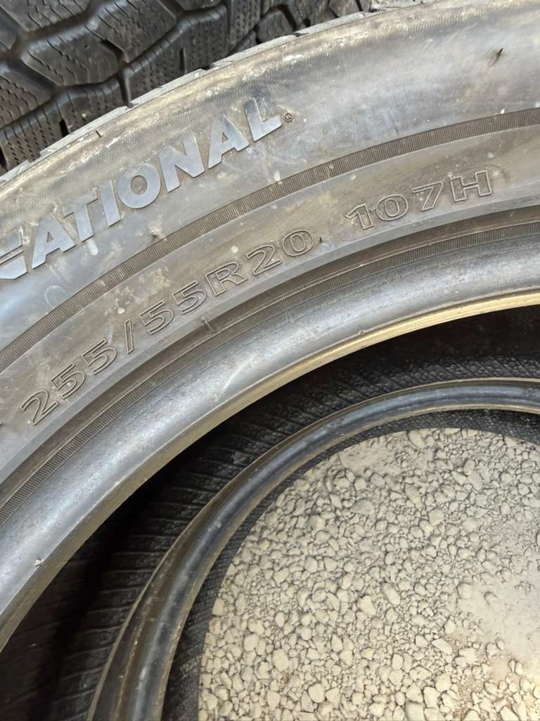 255/55R20 Pair (2 Used Tires) National Commando HTS