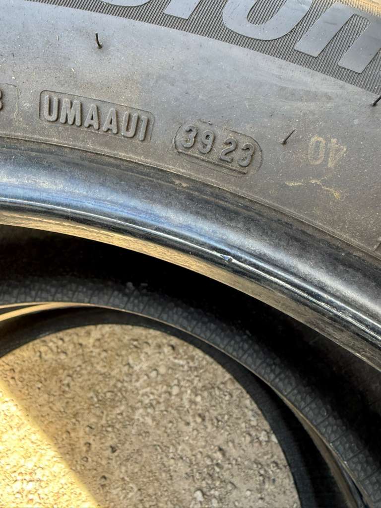 265/50R20 Pair (2 Used Tires) Bridgestone Alenza AS Ultra