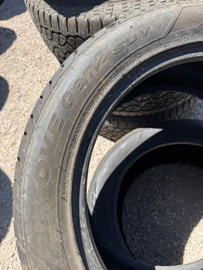 265/50R20 Pair (2 Used Tires) Ironman iMove Gen 2