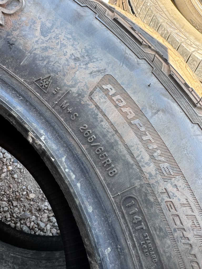 265/65R18 Pair (2 Used Tires) Cooper Discoverer AT3