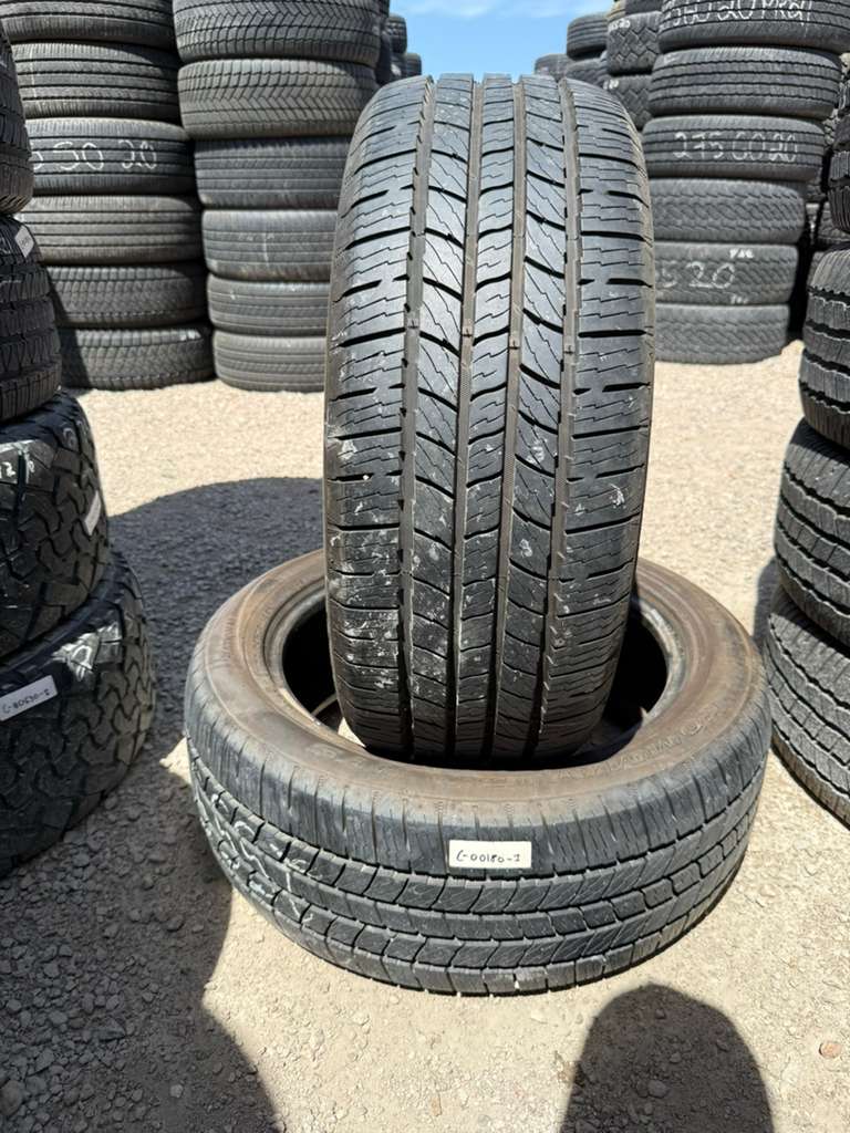 255/50R20 Pair (2 Used Tires) National Commando HTS