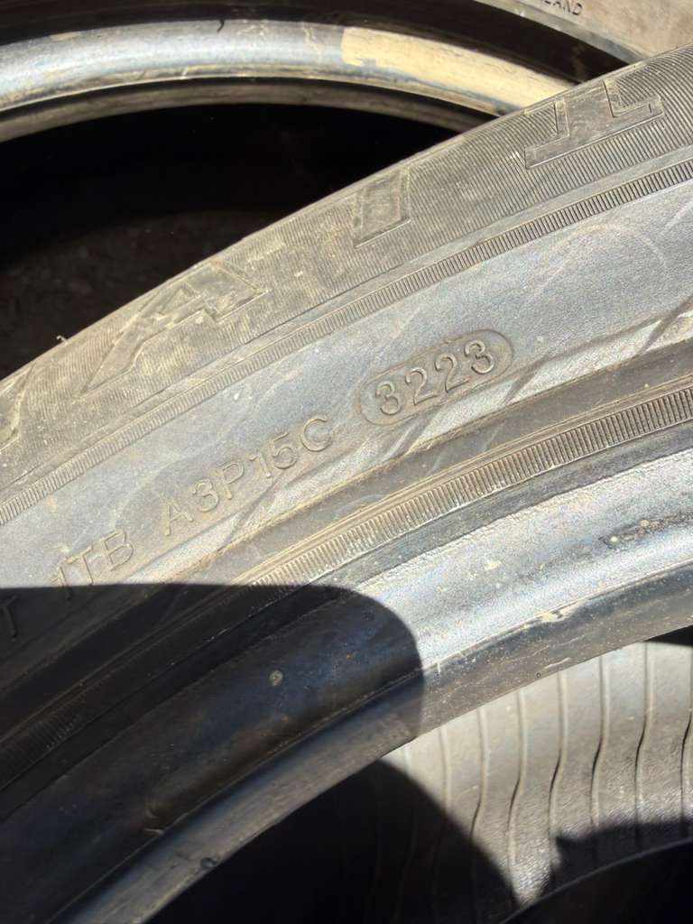 255/50R20 Pair (2 Used Tires) National Commando HTS