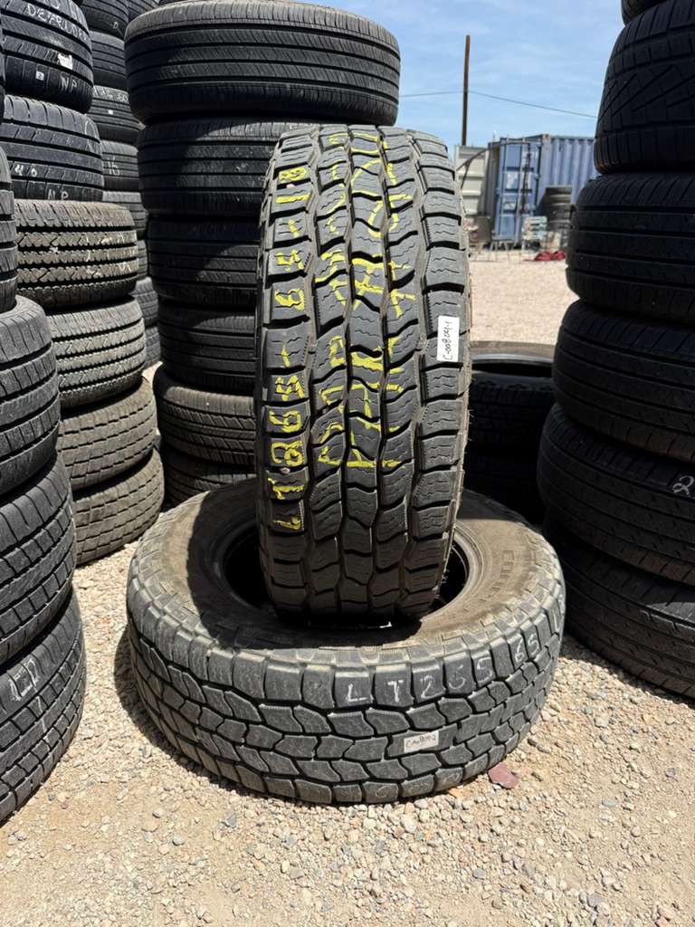 LT265/65R18 Pair (2 Like New Tires) Cooper Discoverer AT3 LT