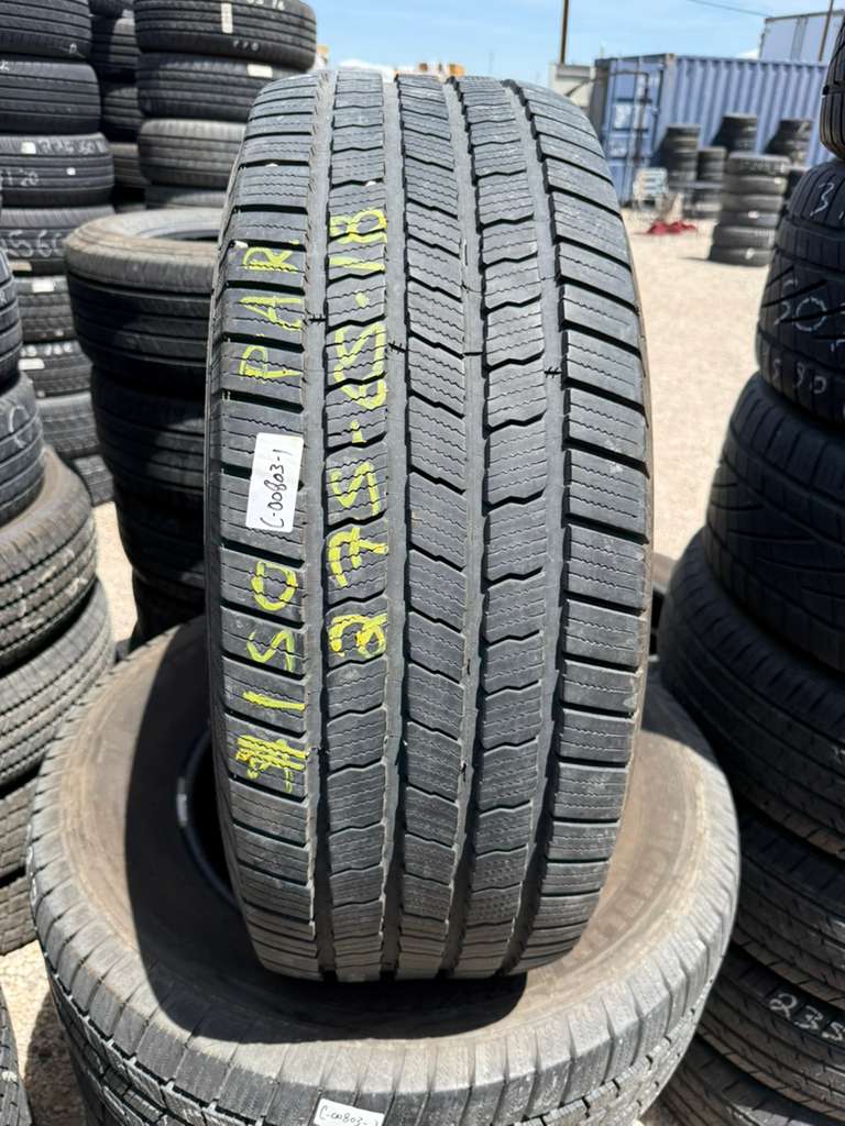 275/65R18 Pair (2 Used Tires) Michelin Defender LTX
