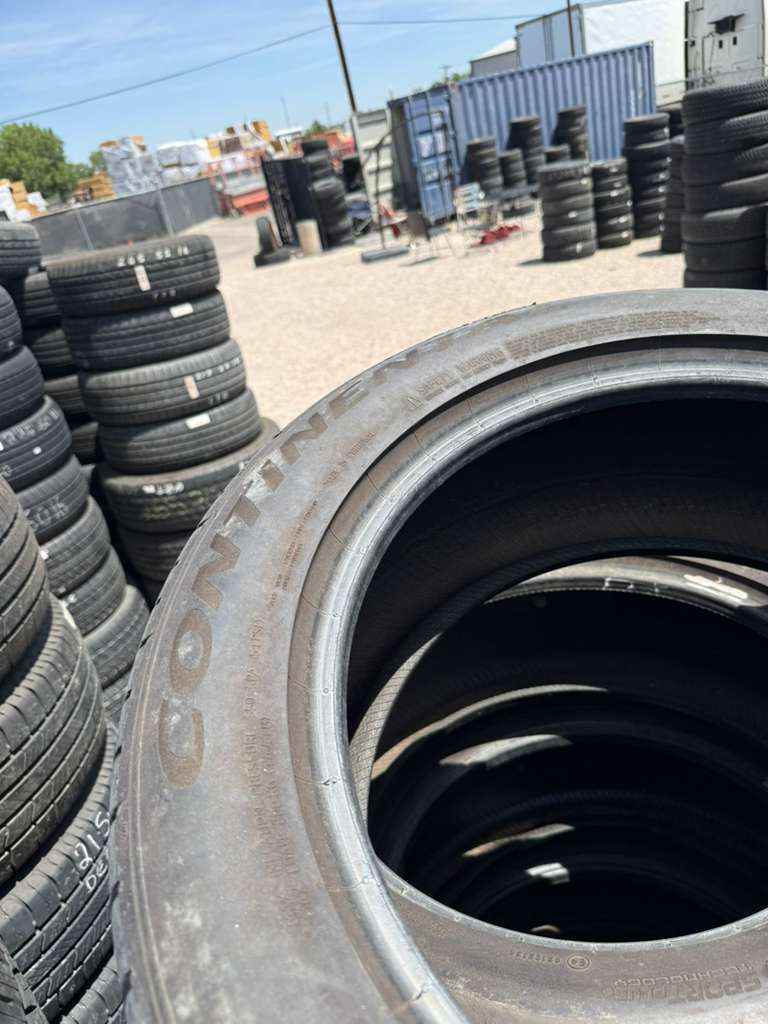 245/50R18 (3 Used Tires) Continental Extreme Contact