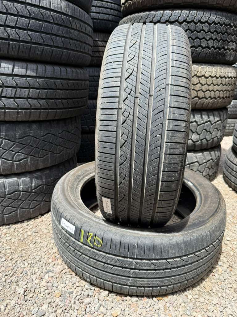 245/50R20 Pair (2 Used Tires) Hankook Ventus S1 Noble