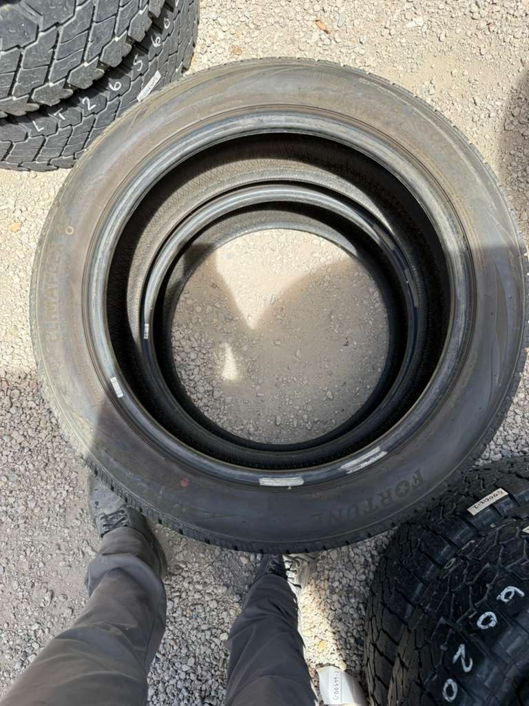 245/50R20 Pair (2 Used Tires) Fortune Climaflex 4S