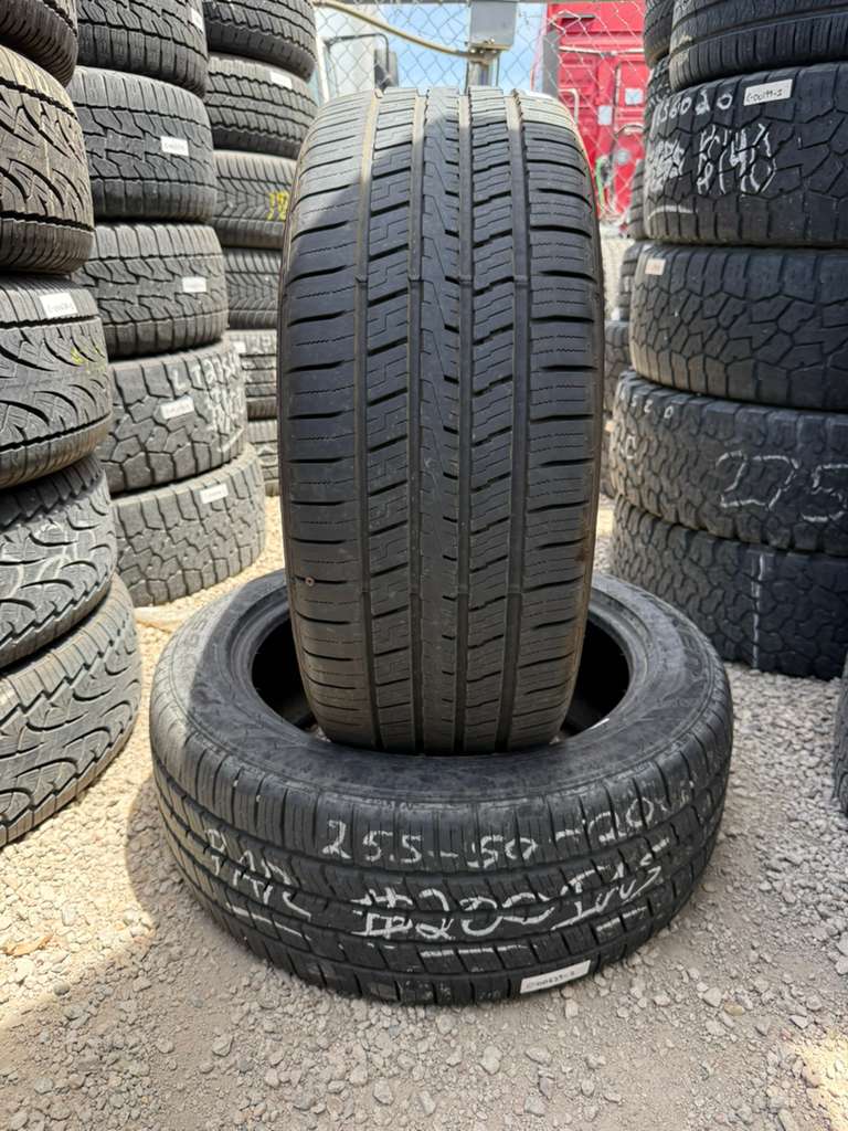 255/50R20 Pair (2 Used Tires) Falken Pro G5 CSV