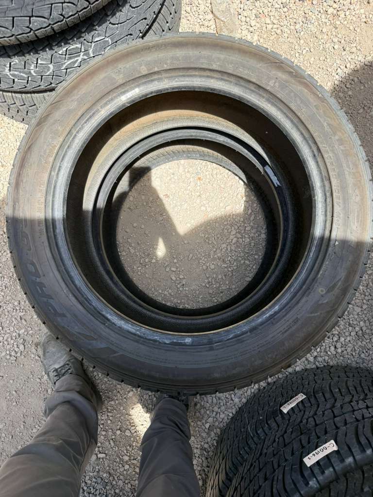 255/50R20 Pair (2 Used Tires) Falken Pro G5 CSV