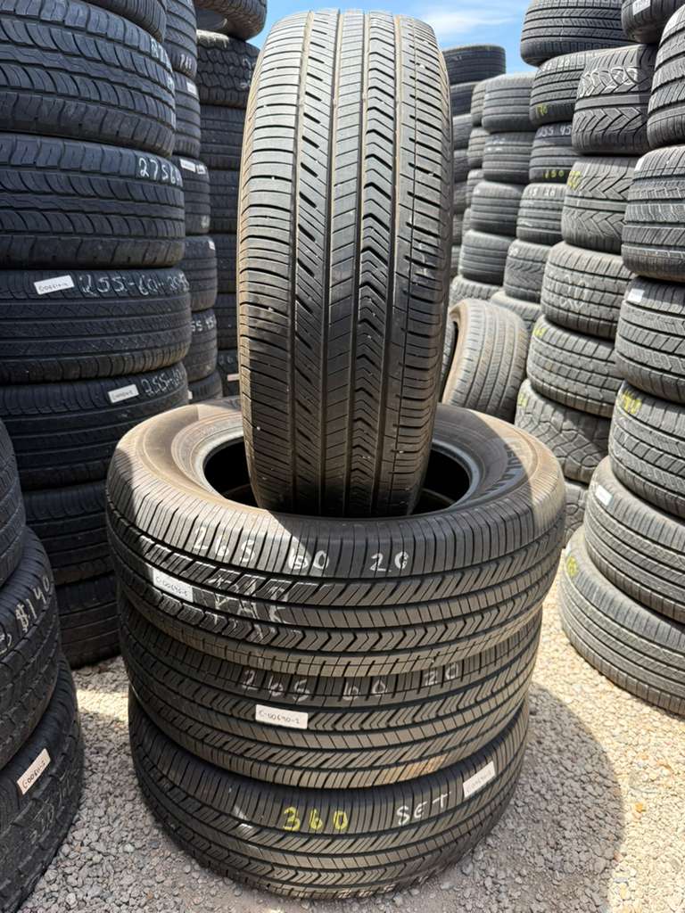 265/60R20 Set (4 Used Tires) Yokohama Geolandar X-CV