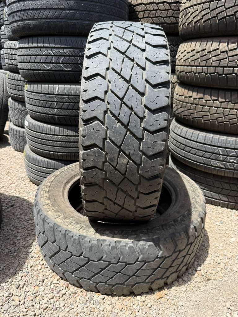 LT265/60R20 Pair (2 Used Tires) Cooper Discoverer S/T Maxx