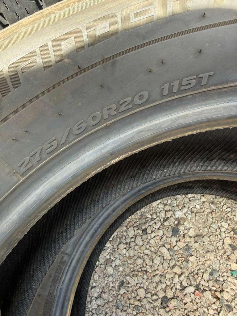 275/60R20 Pair (2 Used Tires) Pathfinder HT