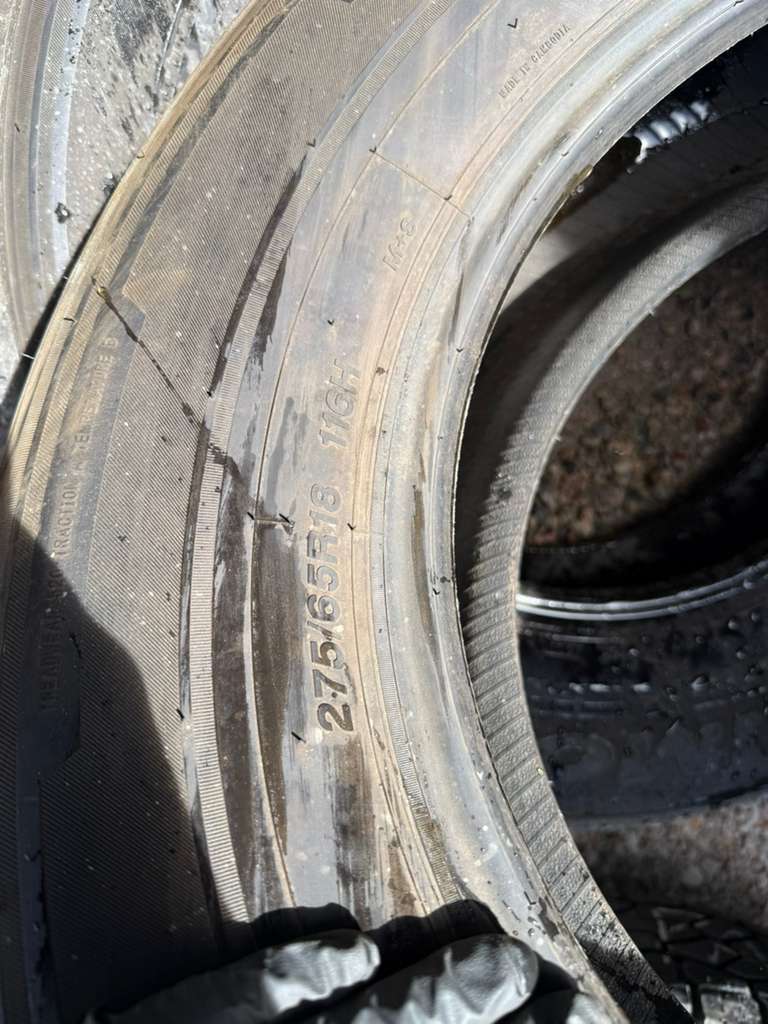 275/65R18 Pair (2 Used Tires) Celimo Prevail HT
