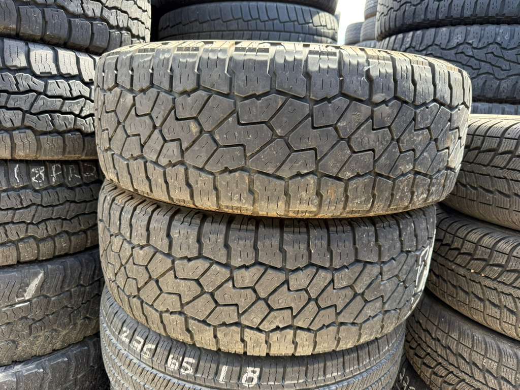 LT265/70R18 Pair (2 Used Tires) Falken Wildpeak AT4W
