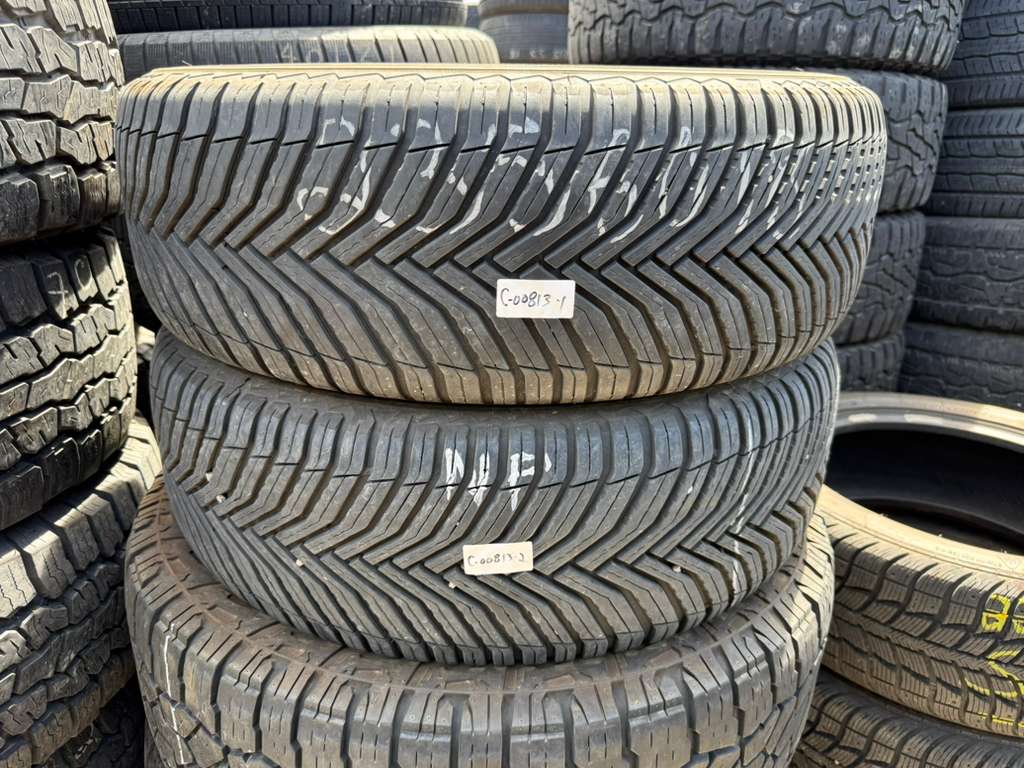 235/60R18 Pair (2 Used Tires) Michelin Crossclimate2