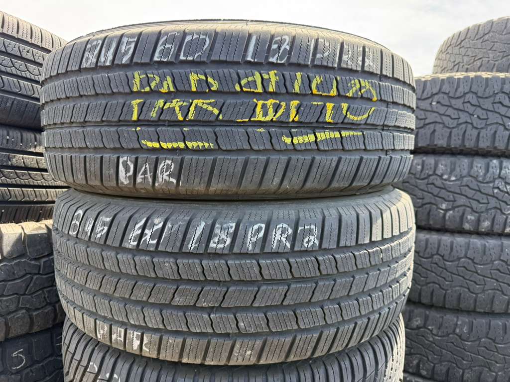 275/65R18 Pair (2 Used Tires) Michelin Defender LTX