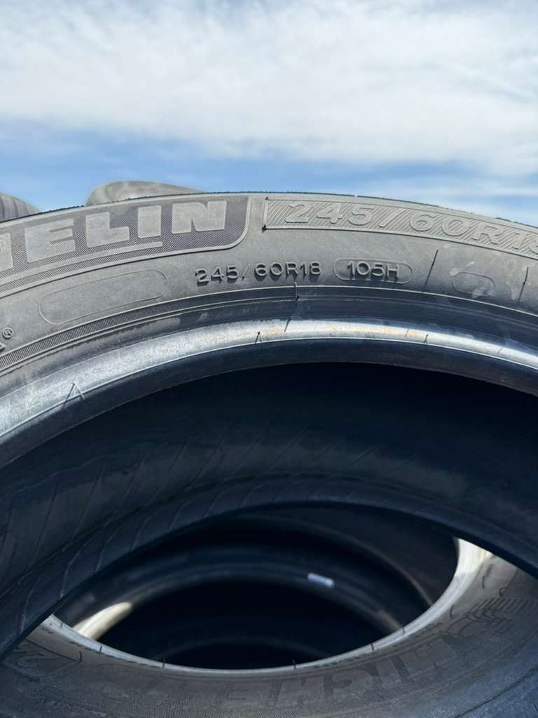 275/65R18 Pair (2 Used Tires) Michelin Defender LTX