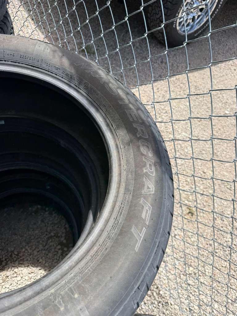 225/60R18 Pair (2 Used Tires) Mastercaft Courser Quest