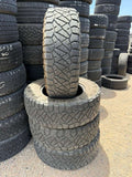 LT275/70R18 Set (4 Used Tires) Nitto Ridge Grappler