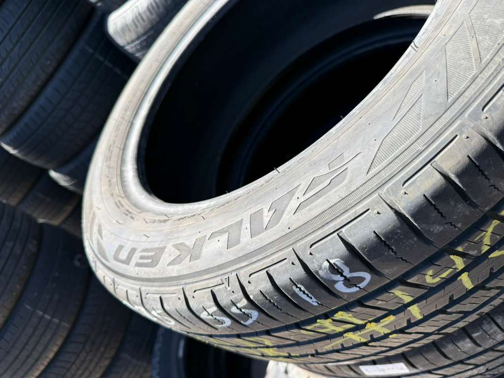 225/55R18 Pair (2 Used Tires) Falken Pro G5