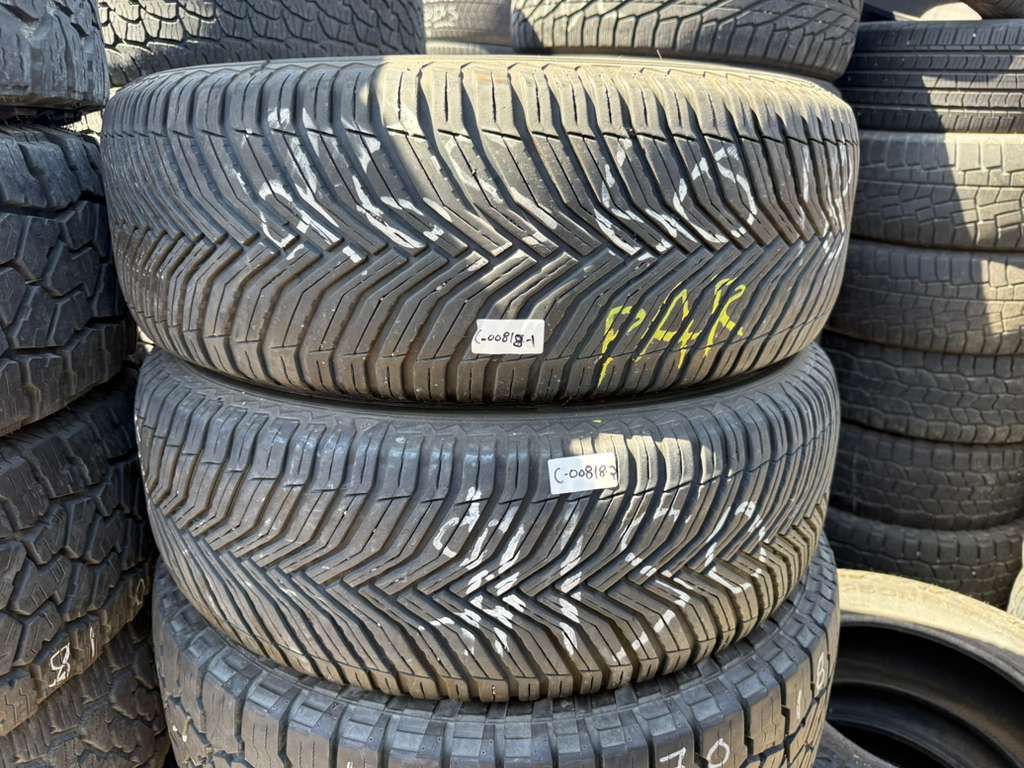 265/60R18 Pair (2 Used Tires) Michelin Crossclimate2