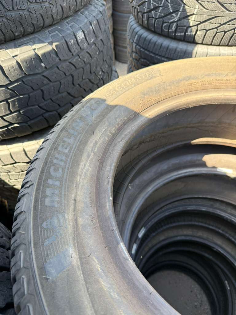 265/60R18 Pair (2 Used Tires) Michelin Crossclimate2