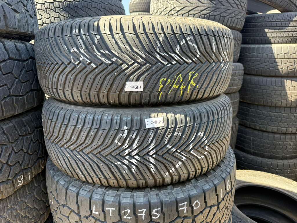 265/60R18 Pair (2 Used Tires) Michelin Crossclimate2