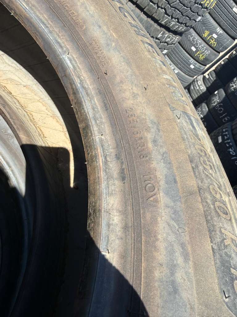 265/60R18 Pair (2 Used Tires) Michelin Crossclimate2