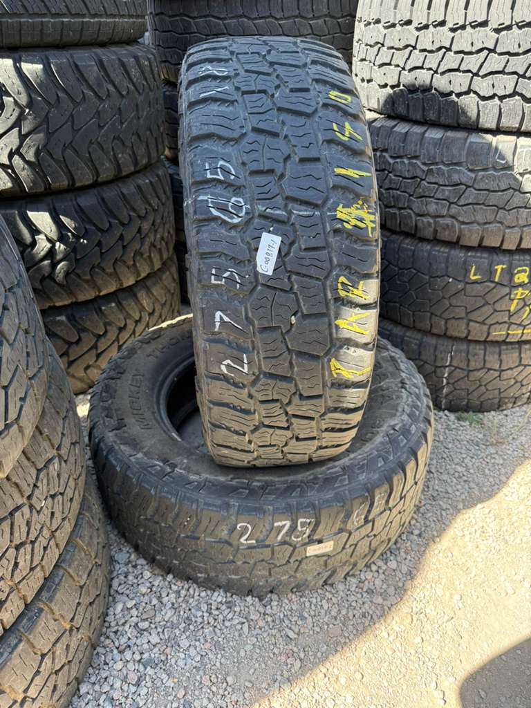 275/65R18 Pair (2 Used Tires) Mickey Thompson Baja Boss