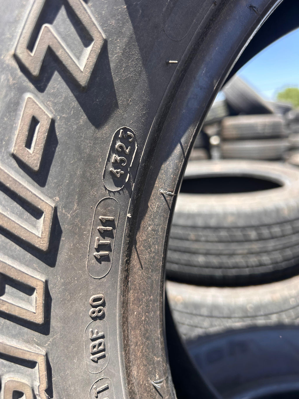 265/60R18 Pair (2 Used Tires) Bfgoodrich Trail Terrain TA