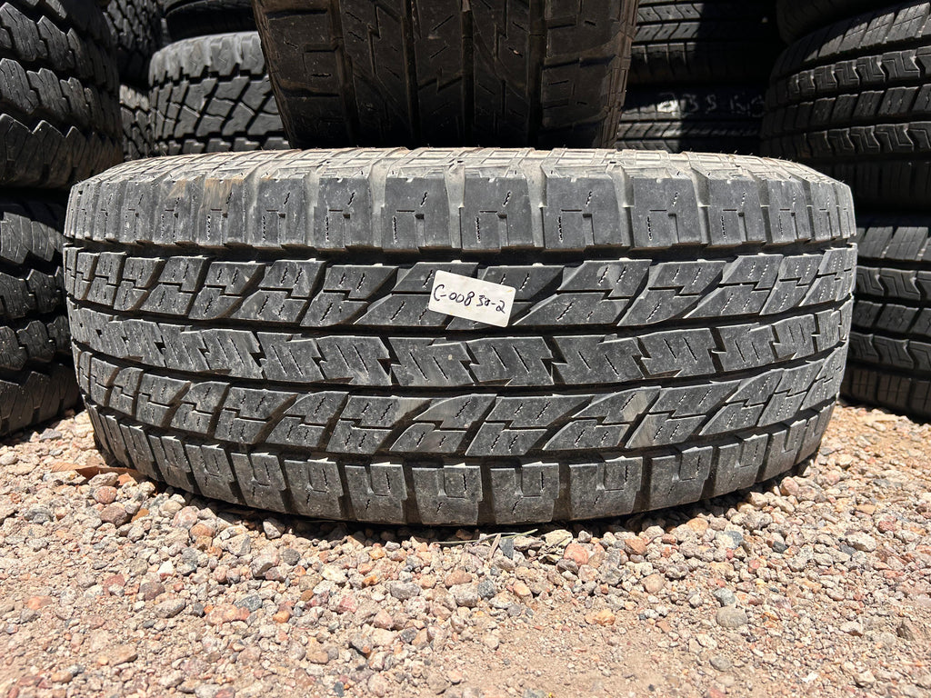 LT275/65R18 Pair (2 Used Tires) Yokohama Geolandar AT