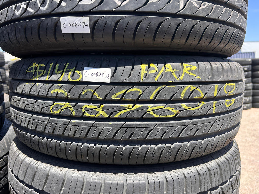 225/60R18 Pair (2 Like New Tires) Ironman Imovegen3