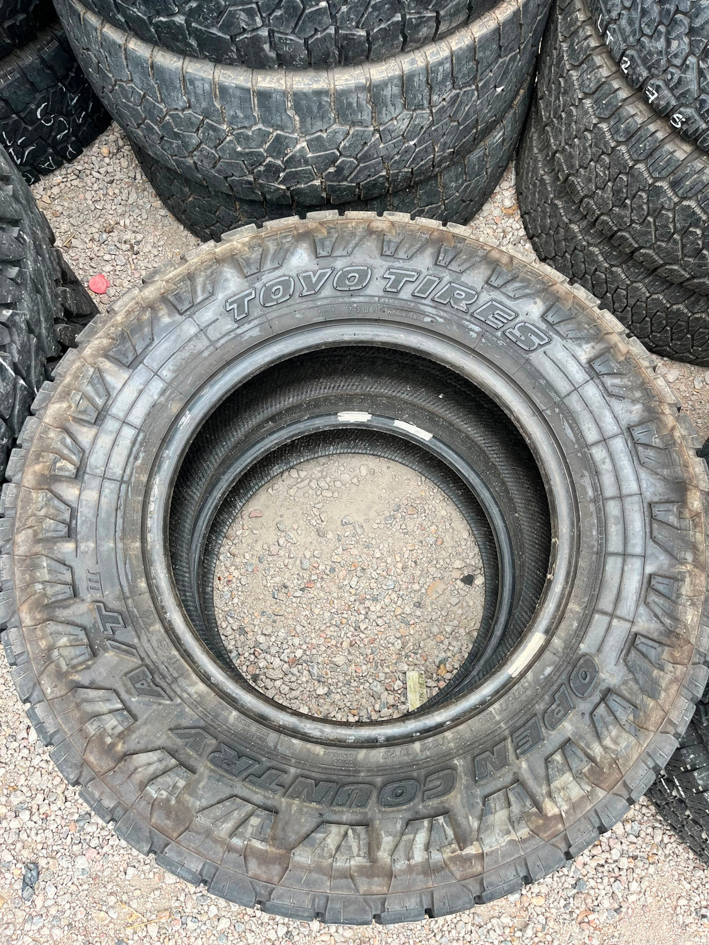 LT275/70R18 Pair (2 Like New Tires) Open Country A/T III Toyo Tires