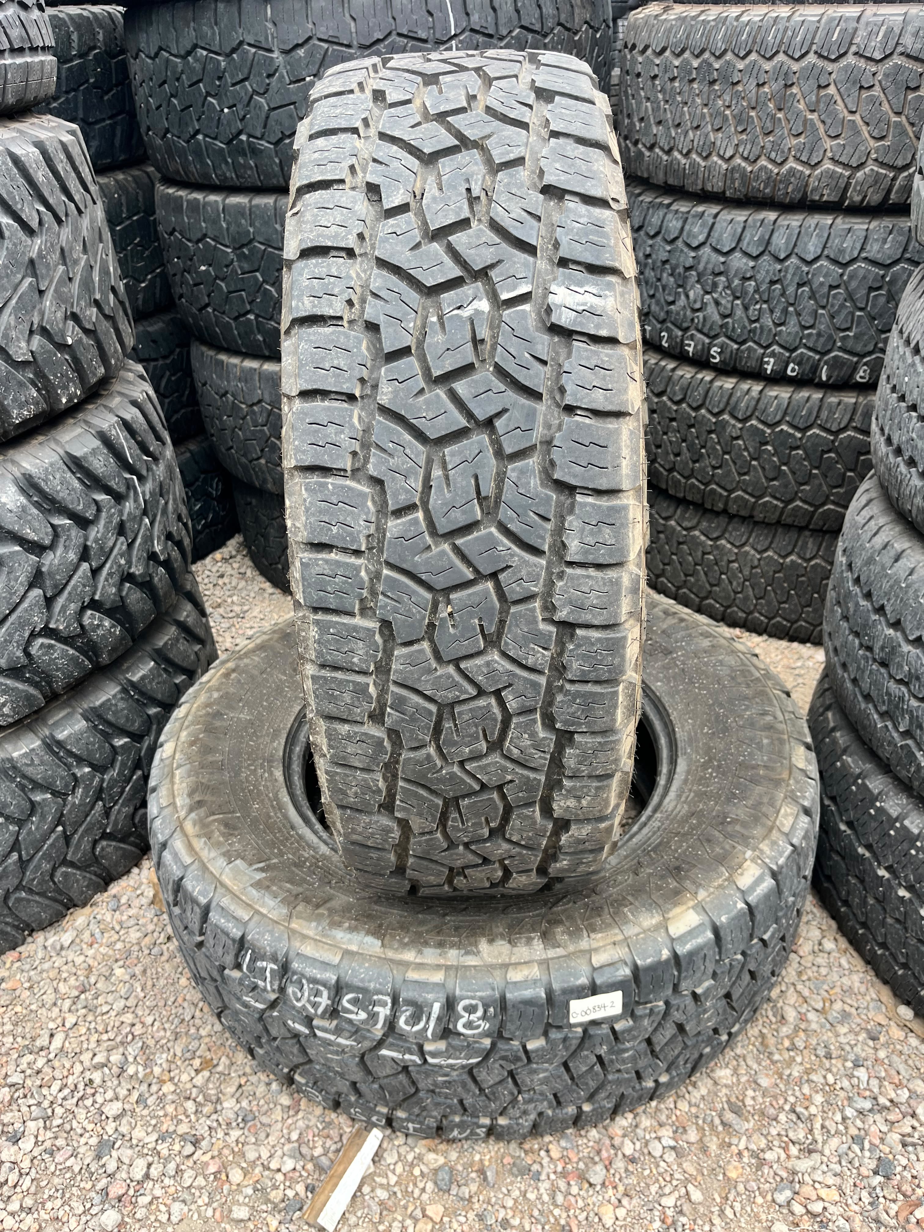 LT275/70R18 Pair (2 Like New Tires) Open Country A/T III Toyo Tires