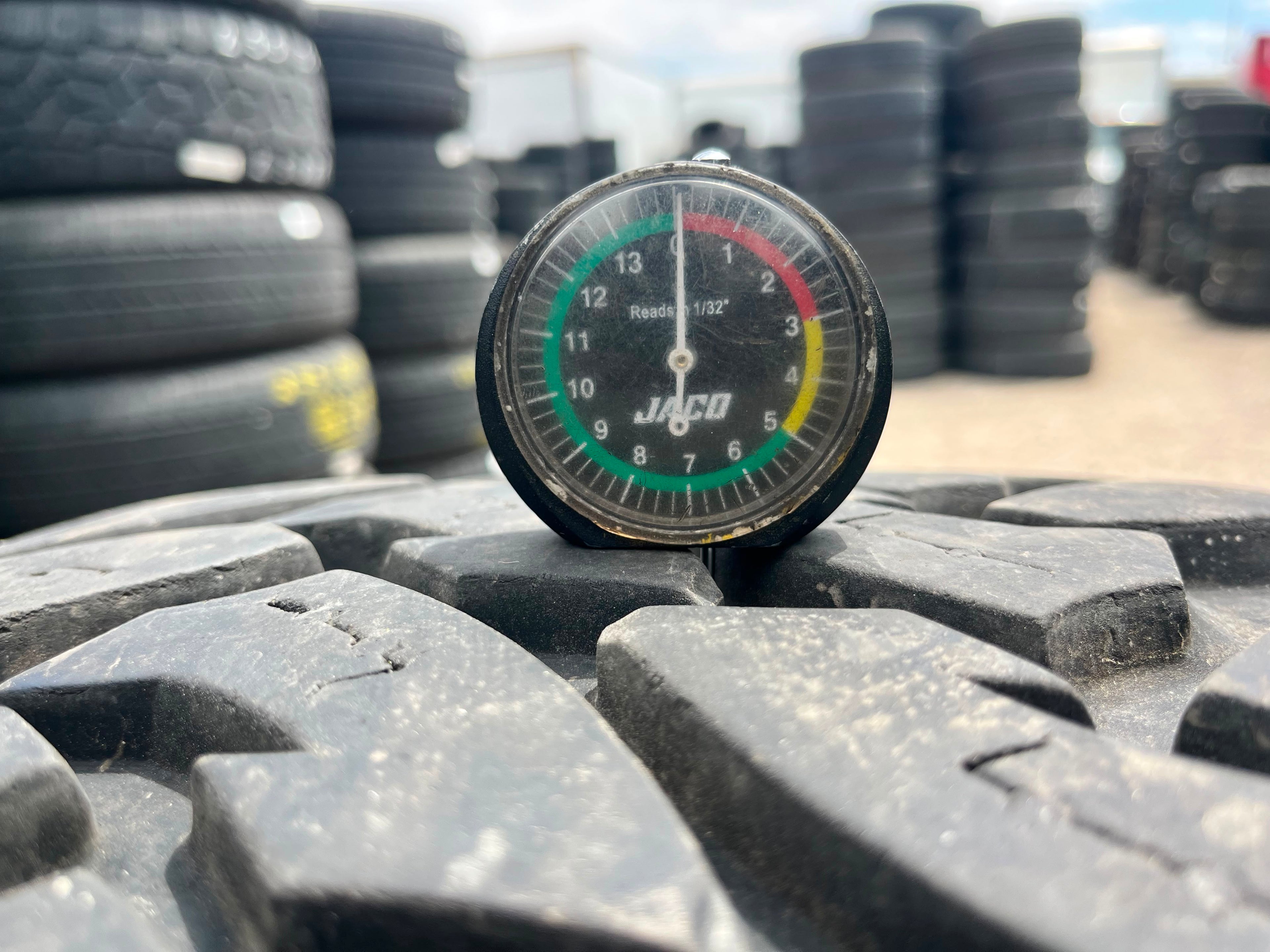 LT35x12.50R18 (3 Used Tires) Open Country  Toyo
