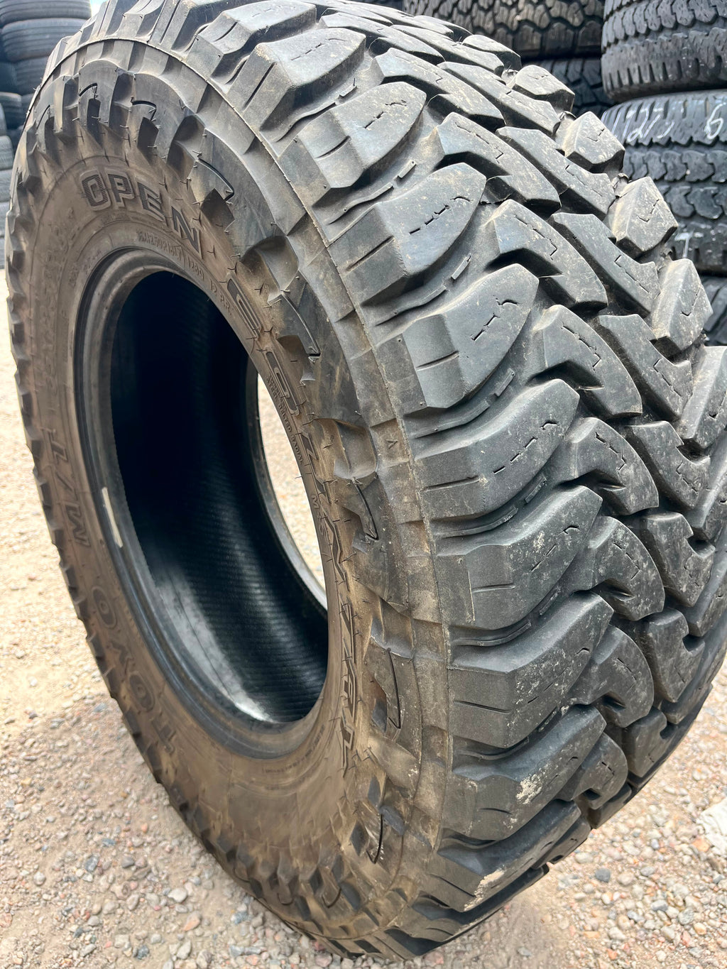 LT35x12.50R18 (3 Used Tires) Open Country  Toyo