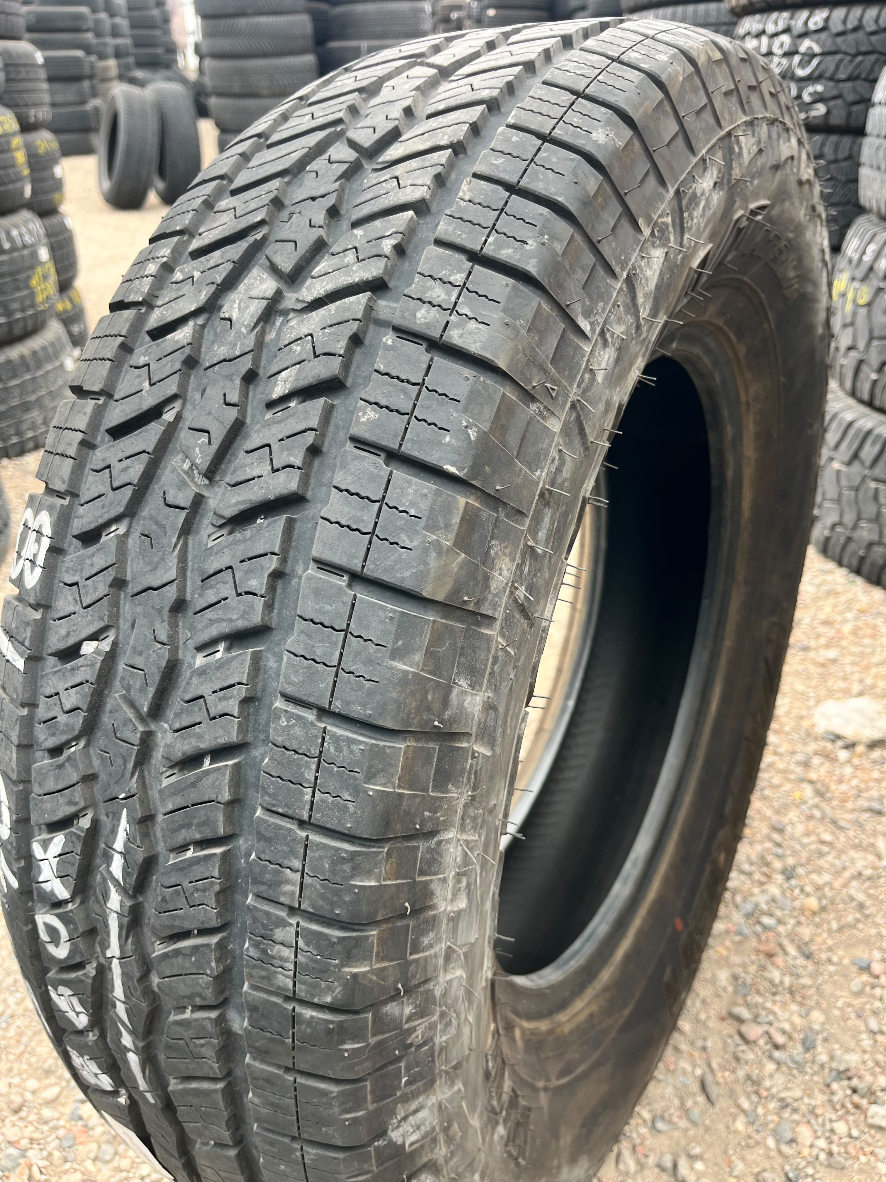 265/70R18 Pair (2 Used Tires) Falken Wildpeak AT3 WA