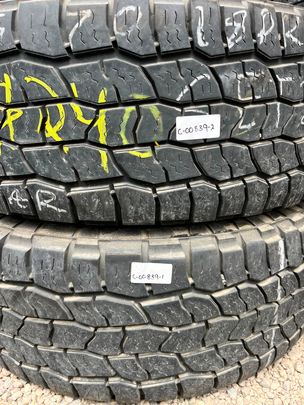 LT295/70R18 Pair (2 Used Tires) Cooper Discoverer AT3 XLT