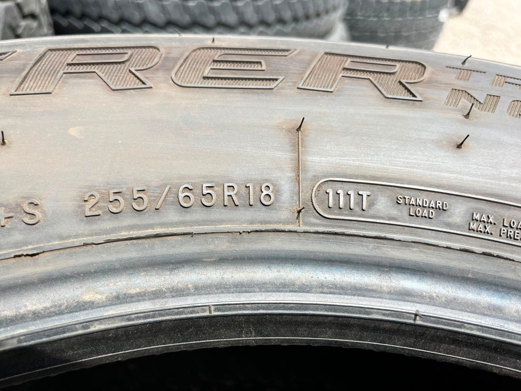255/65R18 Pair (2 Used Tires) Cooper Discoverer True North