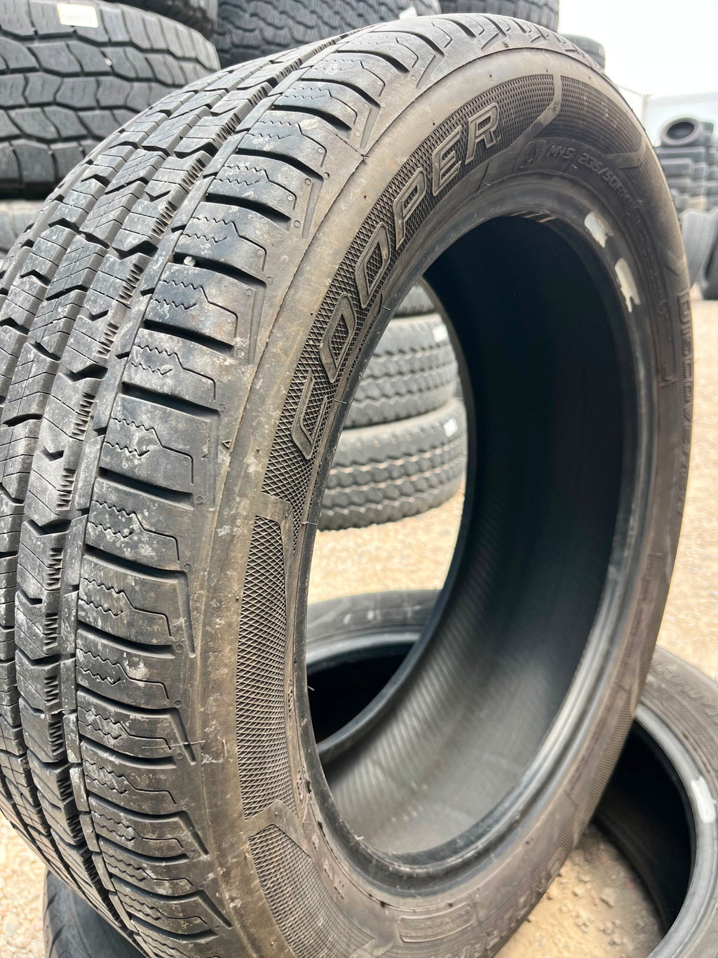 235/50R18 Pair (2 Used Tires) Cooper Discoverer Enduramax