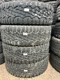 LT275/70R18 Set (4 Used Tires) Goodyear Wrangler Ultraterrain