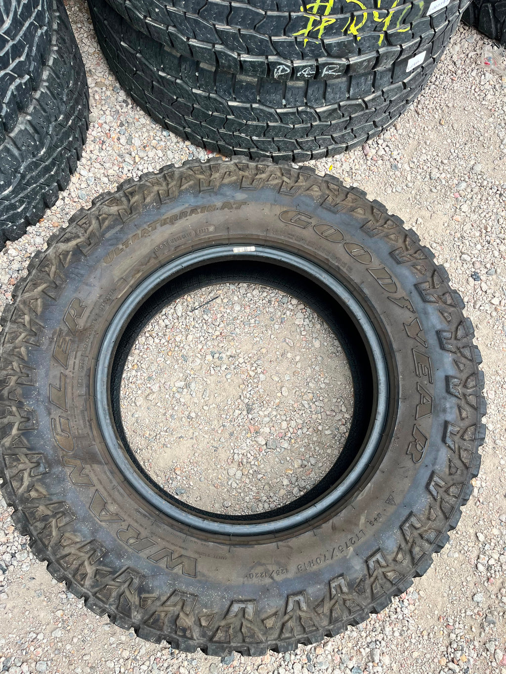 LT275/70R18 Set (4 Used Tires) Goodyear Wrangler Ultraterrain