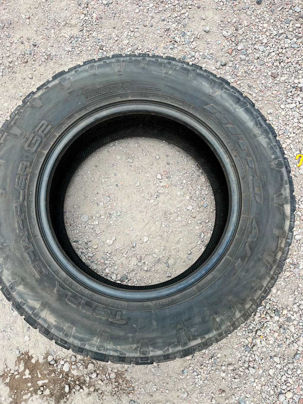 LT265/65R18  Pair (2 Used Tires) Nitto Terra Grappler G2