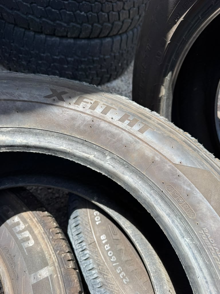 245/60R18 Pair (2 Used Tires) Laufenn X Fit HT