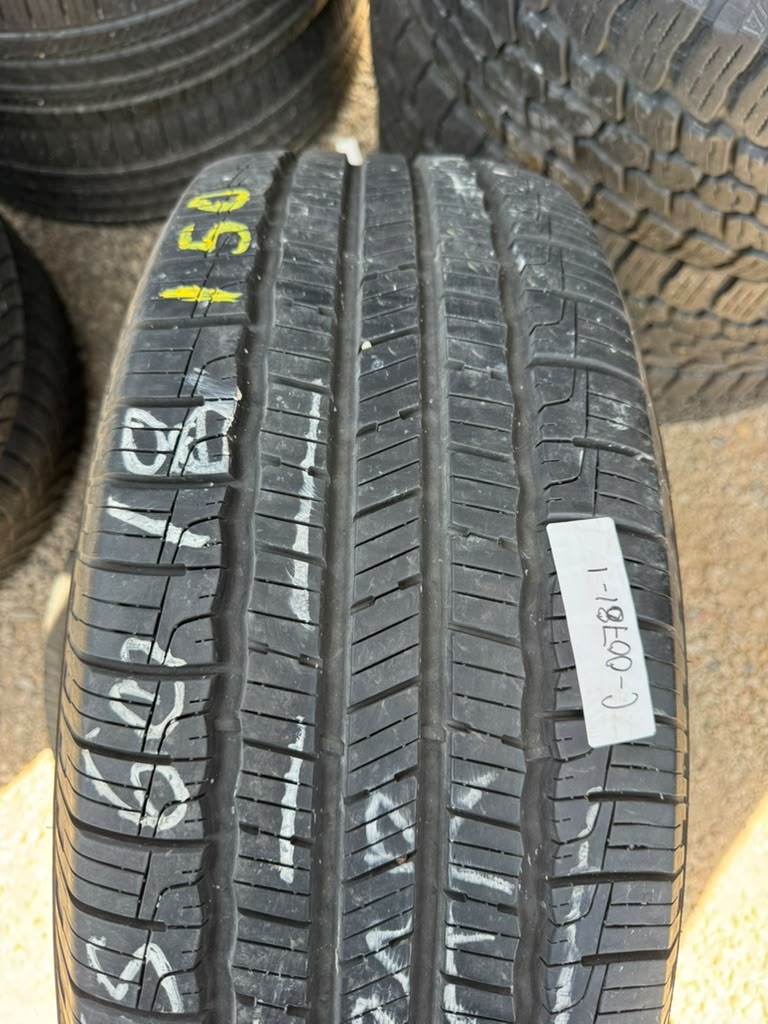 245/60R18 Pair (2 Used  Tires) Goodyear Reliant