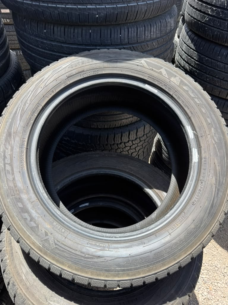 255/55R18 Set (4 Used Tires) Nitto NT90W