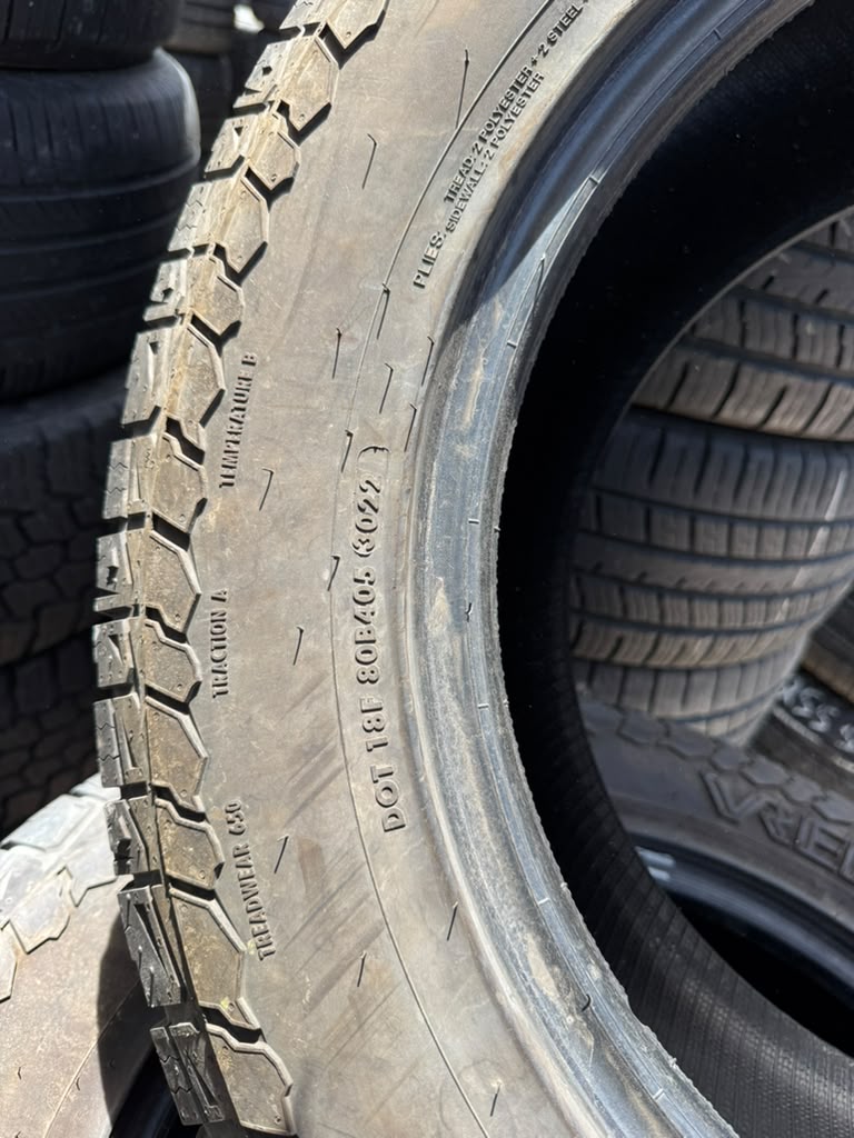 265/60R18 Set (4 Used Tires) Vredstein Pinza