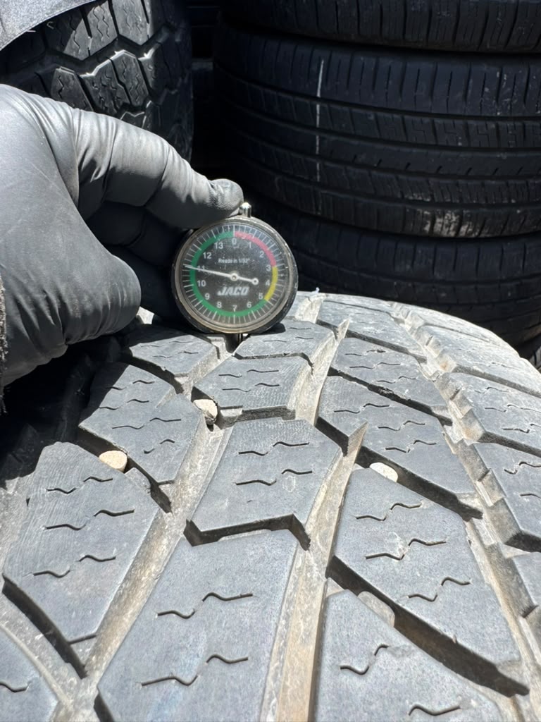 LT275/65R18 Pair (2 Used Tires) Hercules Terra Trac
