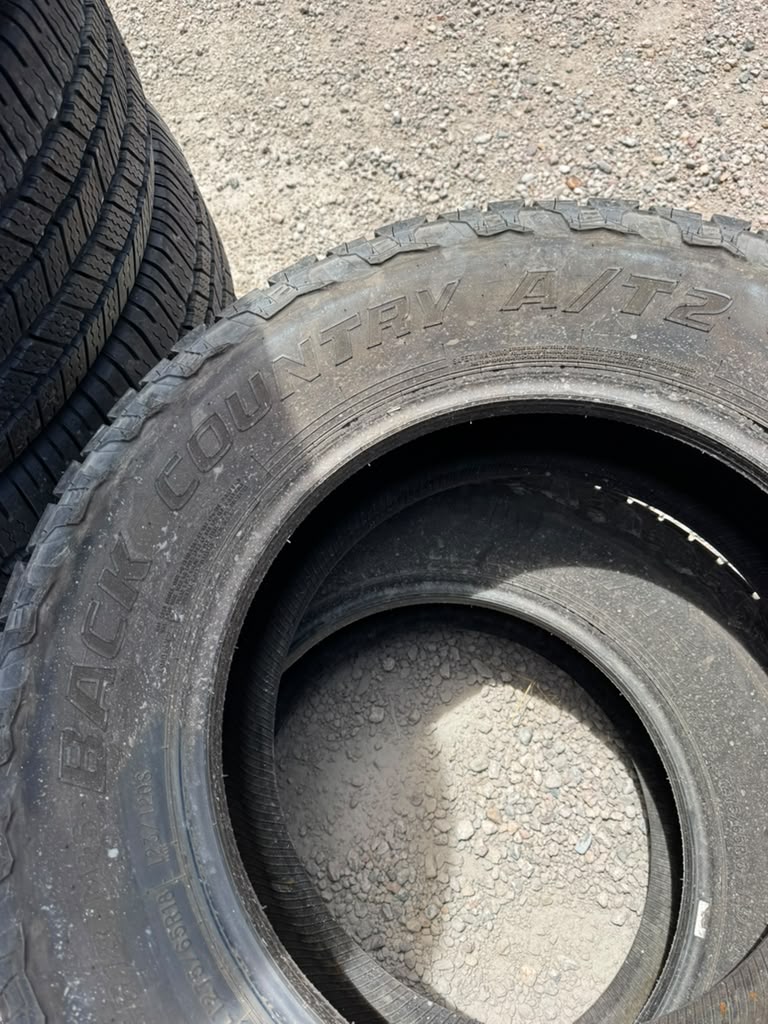 LT275/65R18 Pair (2 Used Tires) DeanTires Back Country